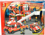 Конструктор  "Станция-3 пожарные спасатели", 727 дет.