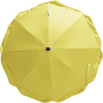 Зонт для коляски универсальный желтый